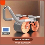Multifunctional Home Use Flat Support Rebound Abdominal Wheel Abdominal Crunch Machine Elbow Support