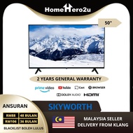 Easy Installment 50 Inch UHD 4K Smart LED TV Skyworth 50SSUE7600 50SUE8000 50SUE4000 Coocaa 50Y72 Ha