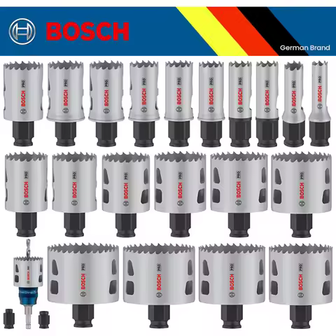 Bosch Hole Saw Professional Pro Series Bimetallic Cobalt Containing Opener Wood and Metals Diameter