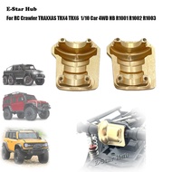 Brass Front and Rear Axle Cover  for RC Crawler TRAXXAS TRX4 TRX6  1/10 Car 4WD HB R1001 R1002 R1003
