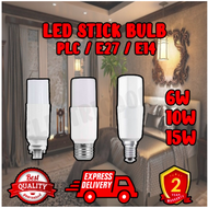 LED Stick Bulb High Quality | 6W / 10W / 15W |  | E27 / E14 / PLC | ( Daylight / Cool White / Warm White ) LAMPU LED