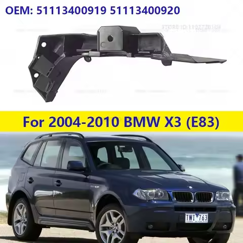 BMW for X3 for BMW 2004-2010 X3 (E83) Front Bumper Bracket Support 51113400919 51113400920