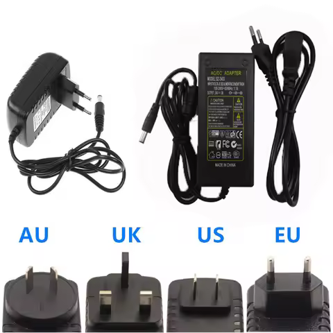 AC DC 5V 9V 12V 24V Switching Power Supply Adapter 1A 2A 3A 5A 6A 8A 10A 220V To 5V 12V 24V Power Su