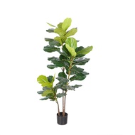 140CM Real Touch Artificial Plant Fiddle Leaf Fig Fake Tree Artificial Plants Faux Plants Artificial