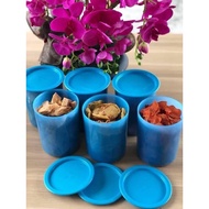 Stok Tupperware one touch canister 1.25L x1pc./One Touch Window Canister 1.25L x 1pc