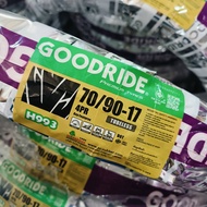 ✅ ยางนอก รถมอเตอร์ไซค์ ขอบ17 แบบไม่ใช้ยางใน ( Tubeless ) ยี่ห้อ Goodride Tubeless ยางใหม่ ลายสายฟ้า 