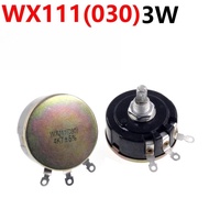 2Pcs WX030 WX111/3W 1K 1K5 2K2 4K7 10K 22K 47K Coil Wound Potentiometer