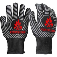 High Temperature Resistant Heat Insulation Barbecue Gloves 8 Degree Kitchen Microwave Oven Fang Lun 