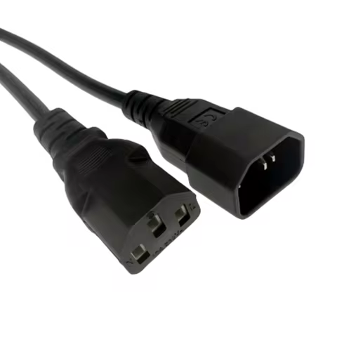 fengyi IEC C14 C13 Extension Cord 3m 5m UPS Cable IEC 320 C13 Power Extension Cable For PC Computer 