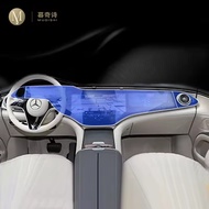 For Mercedes-Benz EQS 2021-2023 LCD Screen Anti fingerprint matte TPU film Car navigation screen pro