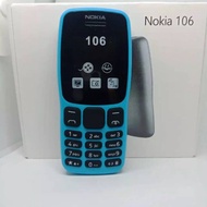 HP NOKIA 106 (BARU) [GARANSI 1 TAHUN] Dual SIM HP Jadul Baterai Awet 800mAh + Senter & Game
