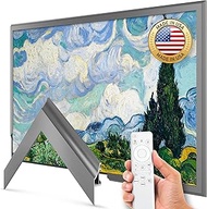 Graphite Scoop 32" Alloy Deco TV Frame - Compatible ONLY with Samsung The Frame TVs (Fits 2021-2025,