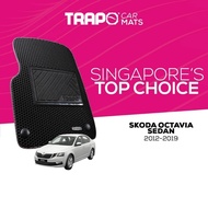 Trapo Car Mat for Skoda Octavia (2012-2019) | Anti-Slip | Waterproof | Custom Made | Odour Free