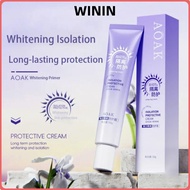 WININ Isolation Protection Cream, Invisible Pore Brighten Sun Protection Cream, Natural Moisturizing