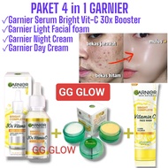 Paket Glowing Penghilang Jerawat Flek Hitam !! Paket Garnier 4 in 1 Cream siang + malam Susun Day&Ni