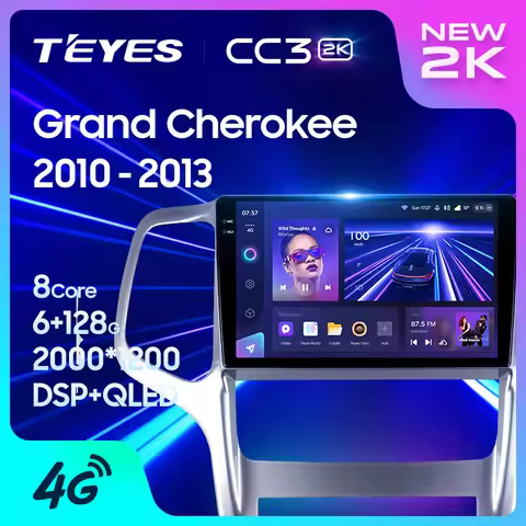 TEYES CC3 2K For Jeep Grand Cherokee WK2 2010 - 2013 Car Radio Multimedia Video Player Navigation st