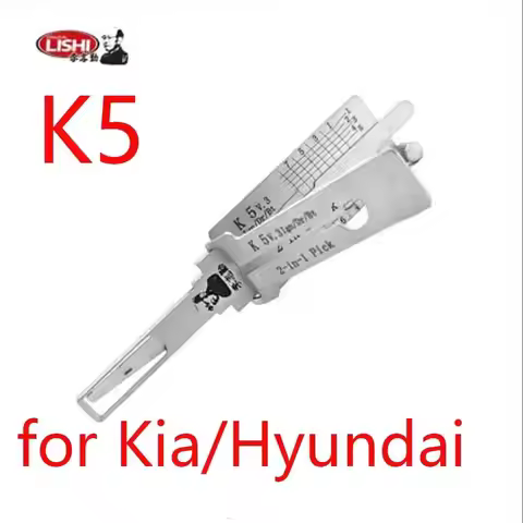 2026 Lishi 2-in-1 Pick/Decoder Tool for Kia Hyundai KK12 K5 Locksmith Professional Car Unlocking Dev
