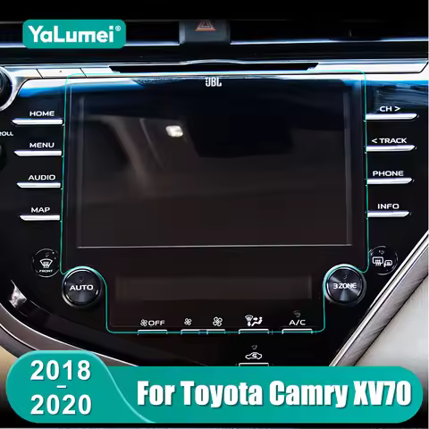 For Toyota Camry XV70 2018 2019 2020 Camry 70 Hybrid Car GPS Navigation Screen Protector Film LCD St