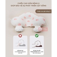 High-quality U-shaped pillow made of muslin fabric mixed with beans