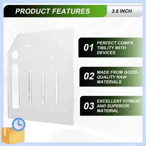 Popular 3.5 Inch Desktop Hard Disk Rack Transparent Acrylic Mechanical Hard Disk Cage External Hard 