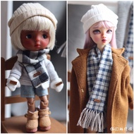 [Trendy] ob11 Scarf 6 Points 8 Points bjd Baby Clothes Keep Warm blythe Autumn Winter molly Clothing
