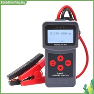 Car Battery Tester DC 7V-30V Alternator Battery Tester 40-2000CCA Automotive Battery Analyzer for Ca