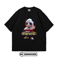 Denrose - DJ Panda Unisex Oversize T-Shirt