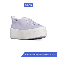 KEDS รองเท้าผ้าใบ มีส้น รุ่น SKYLER CANVAS สีม่วง ( WF67928 )