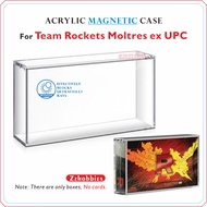 Acrylic Magnetic Case 5mm For Team Rocket's Moltres UPC Clear Display Case