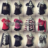 GOTHIC PUNK GRUNGE EMO STYLE TOP