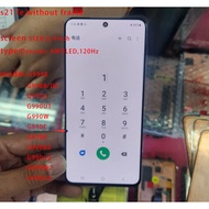 6.4" Defect AMOLED LCD without frame For Samsung S21 FE 5G G990 G990B G990U G990B/DS G990E LCD Displ
