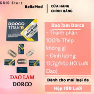 Lưỡi Dao Lam Dorco Titan Hộp 100 Lưỡi Lam Titan Chất Lượng Cao Miễn Phí Vận Chuyển Hàng Mới Khuyến M