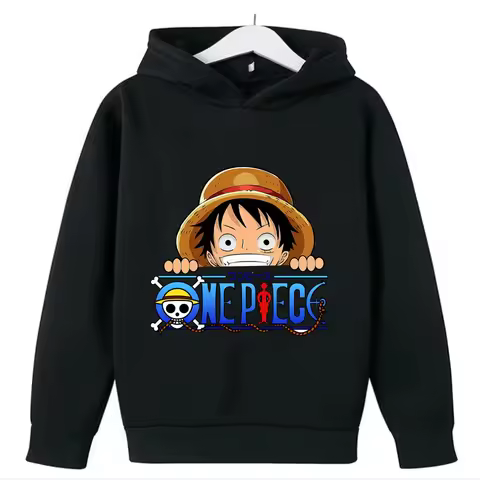 Anime "One Piece" hoodie for the "Wanderer Roronoa Luffy" version. Roronoa Luffy's style streetwear 