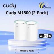 Cudy M1500 (2-Pack)  AX1500 Gigabit Mesh Wi-Fi 6 System