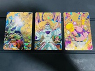 稀有 龍珠superhero 紀念 紀念金卡 奸角3巨頭  無傷 250/280/220
