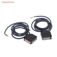 (Takashitree) Photoelectric Sensor E3JK-RR12 RR11 Retro-reflective Universal Relay Output Square Opt