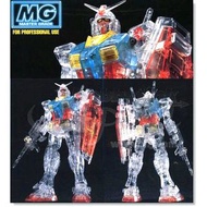 全新未砌 水晶透明特別版 透視機器 Bandai MG 1/100 RX-78-2 Crystal Version RX78 0079 GUNDAM 元祖 Master Grade 高達模型 8