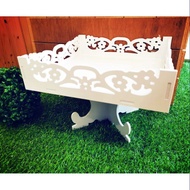 WOODEN TRAY STAND HANTARAN WHITE DULANG KAYU PALLET
