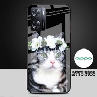 [A11] Case Oppo a77s Glitter Glass Softcase/ Oppo a77s Mobile Phone Case/ Oppo a77s Case/ Oppo a77s 