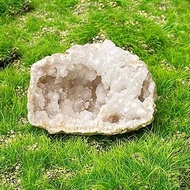 天然原礦瑪瑙白晶洞 聚寶盆 白水晶 居家 辦公室 療癒 擺件