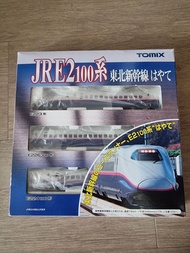 N scale TOMIX 92360 JR E2-100 + TOMIX 92270 SHINKANSEN Series E2-100 "Hayate" *As New*
