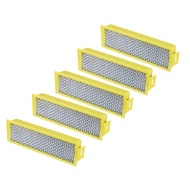 น้ำยาทำความสะอาดหุ่นยนต์ดูดฝุ่น Yujin IClebo ตัวกรอง Hepa 5ชิ้น