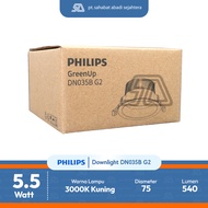 Philips LED Downlight DN035B G2 5.5W LED6 D75 PSU Yellow 3000K
