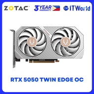 ZOTAC GAMING GeForce RTX 5050 Twin Edge OC White Edition 8GB GDDR6 GPU ZT-B50500Q-10M itw
