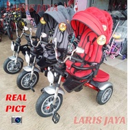 sepeda roda tiga pacific 8018-1 terbaru, sepeda anak roda tiga