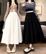 Andie High Waist Flowy Maxi Skirt