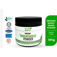 LOVE EARTH Organic WHEATGRASS POWDER 185G exp:04/24