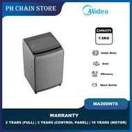 MIDEA 7.5KG 8.5KG 9.5KG TOP LOAD FULLY AUTO WASHING MACHINE / WASHER | MA200W75 MA200W85 MA200W95