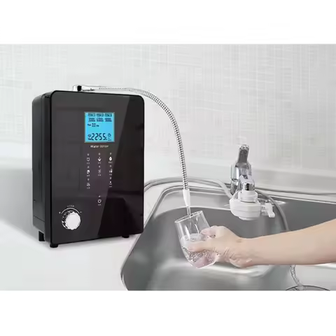 Kangen Water Machine Heating Funtion 9 Plates Titanium Platinum Coting Water Ionizer Machine Kangen 