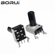 10PCS RV09 Horizontal 12.5mm Shaft 1K 2K 5K 10K 20K 50K 100K 1M 0932 Adjustable Resistor 0932 3Pin S